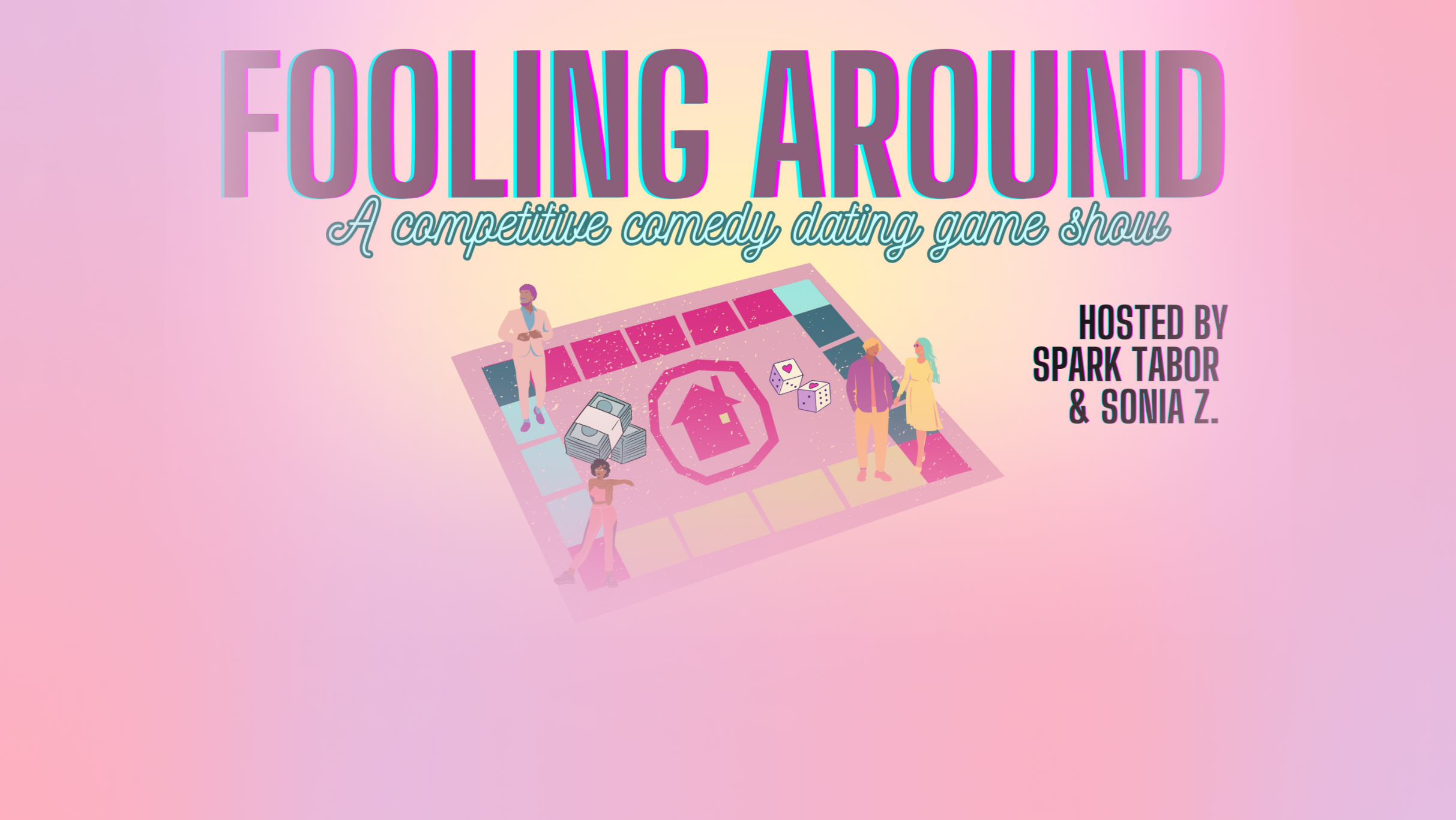 Presale codes for fooling around: a competitive comedy dating game show: members use these when buying pre-sale tickets