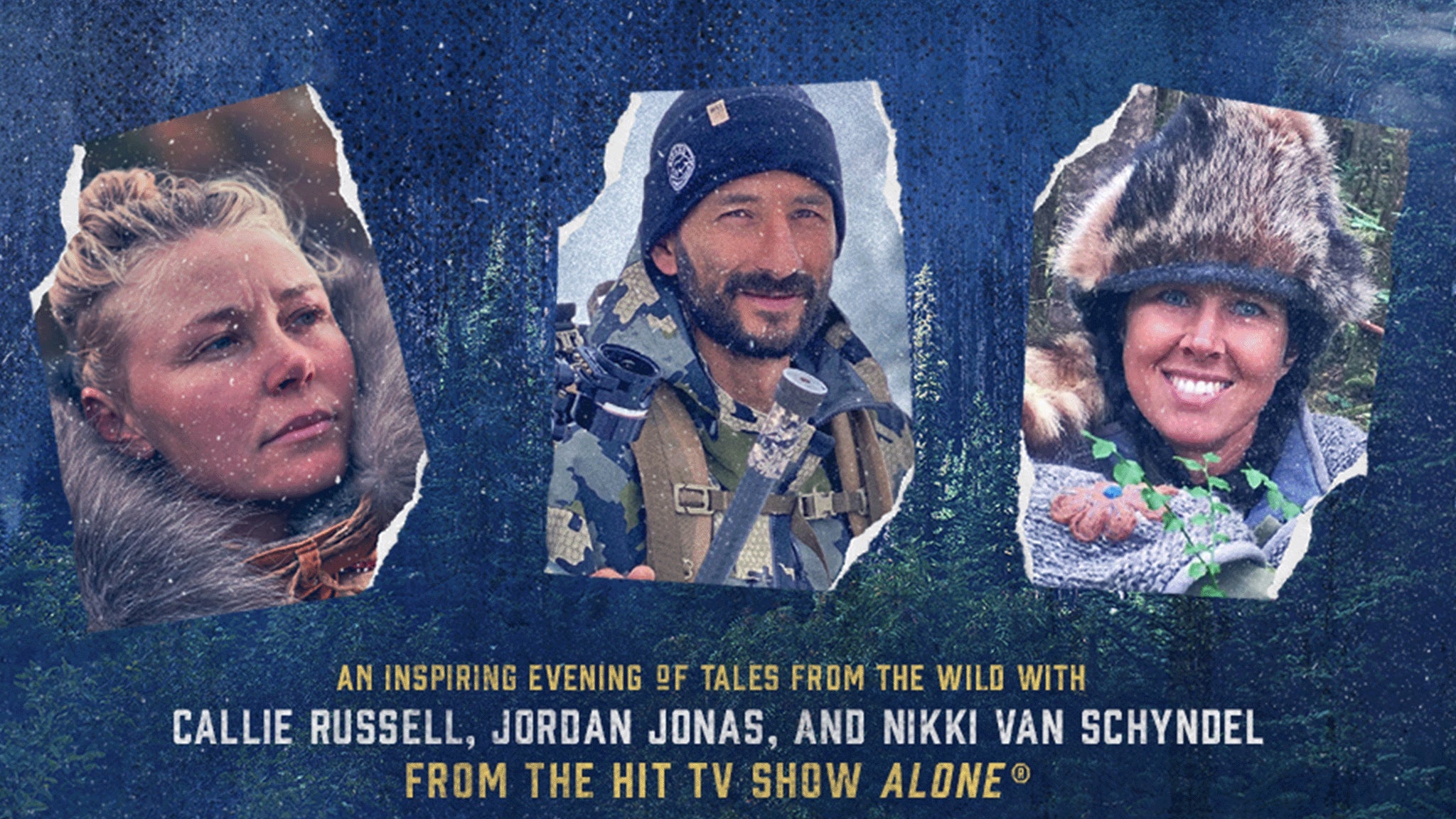The Great Survival Revival: An Evening of Tales from the Wild presale passcode for show tickets in Akron, OH (Akron Civic Theatre)