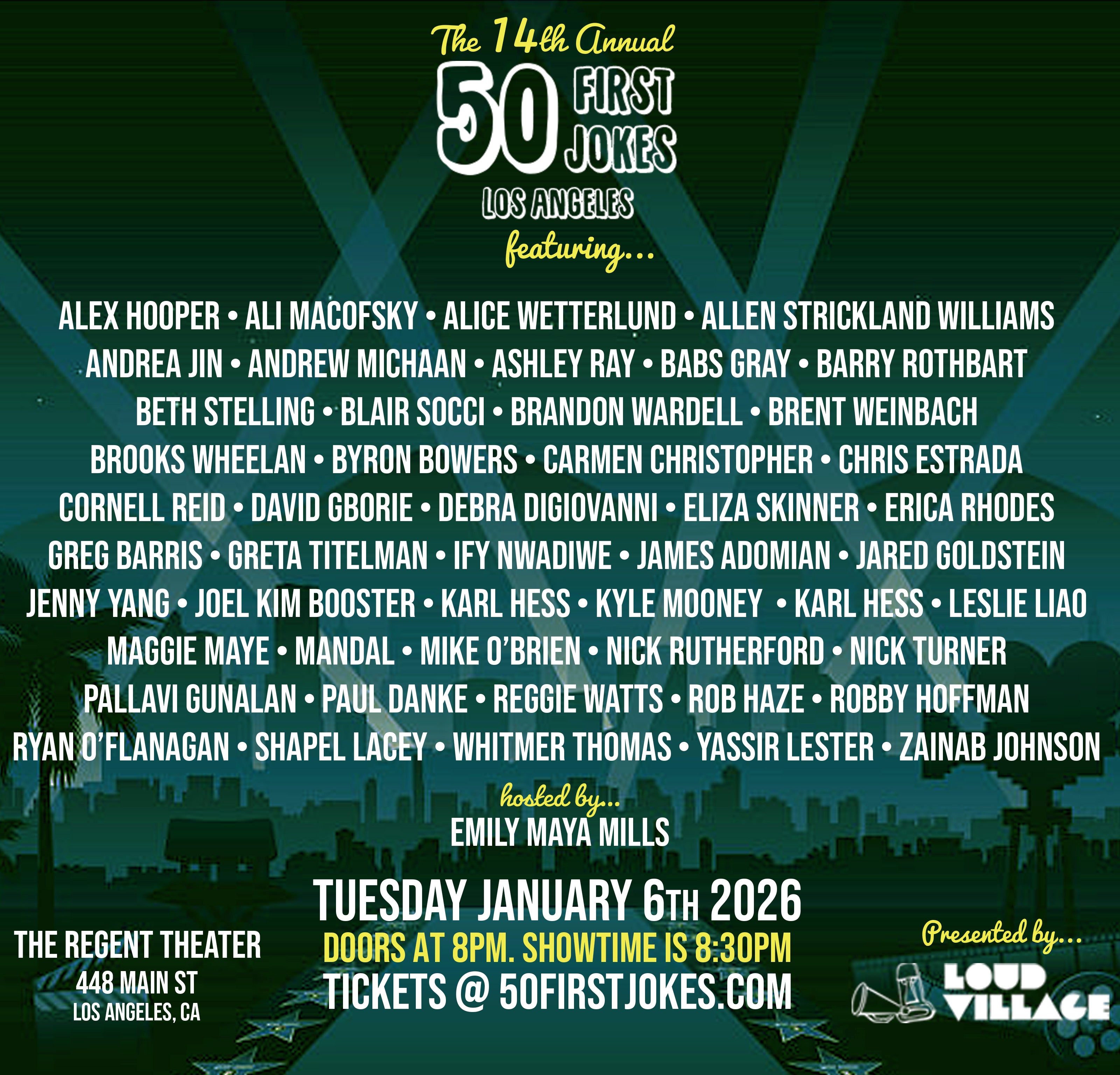 50 First Jokes La