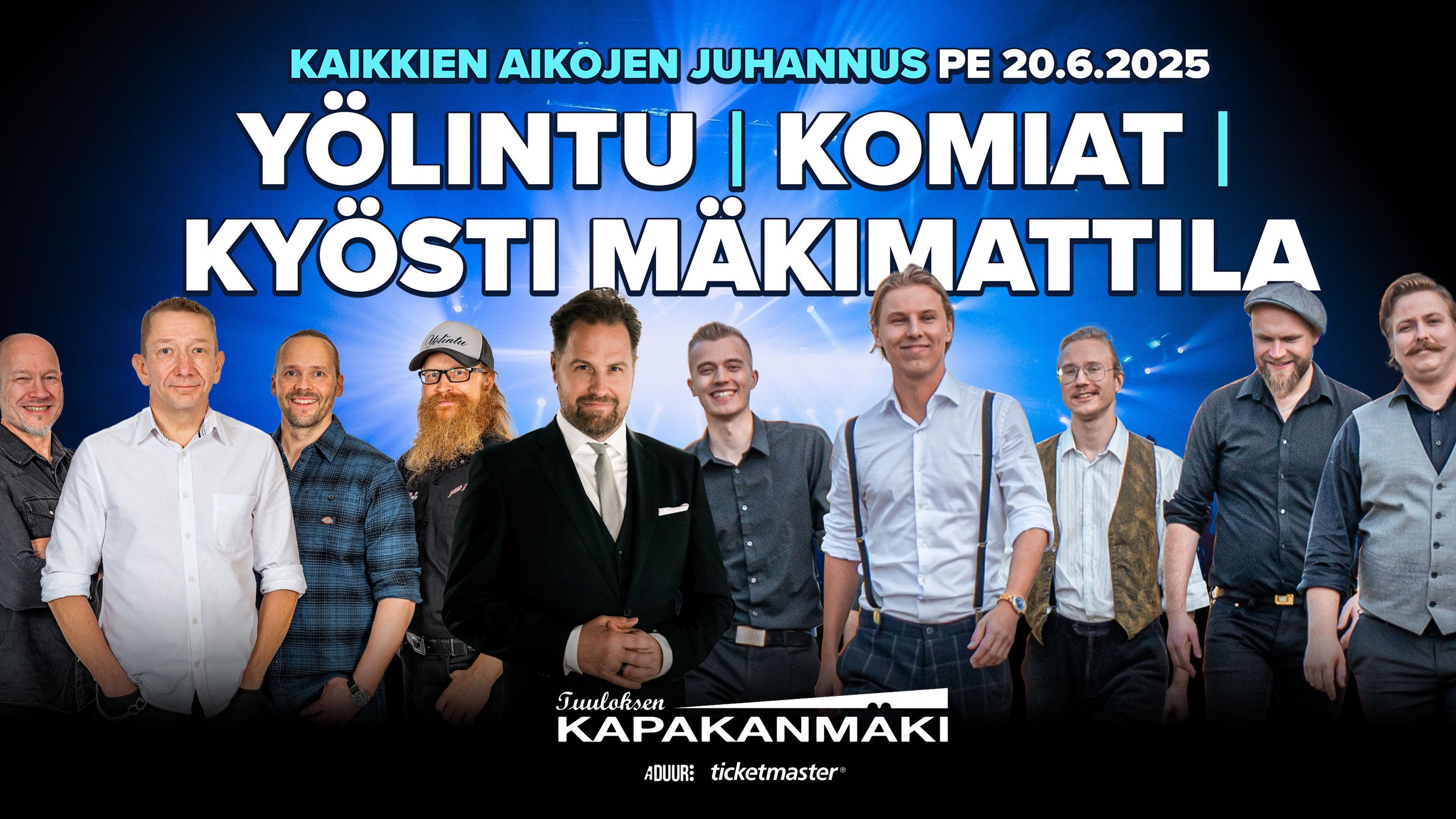 KAIKKIEN AIKOJEN JUHANNUS: Perjantai – 2025-06-20