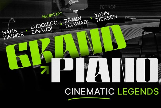 Ticket Reselling Grand Piano: Cinematic Legends