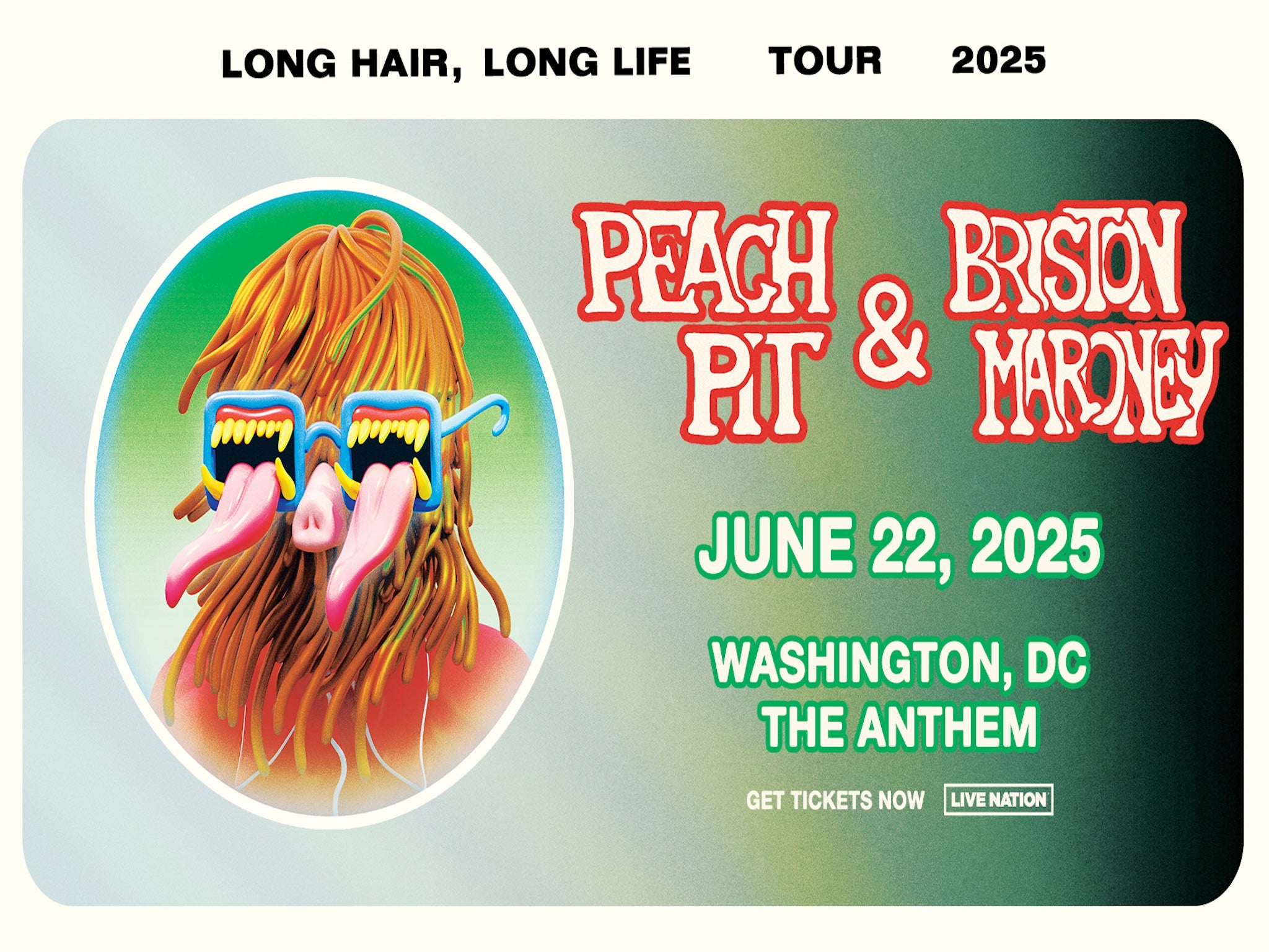 Peach Pit & Briston Maroney: Long Hair, Long Life Tour at The Anthem – Washington, DC