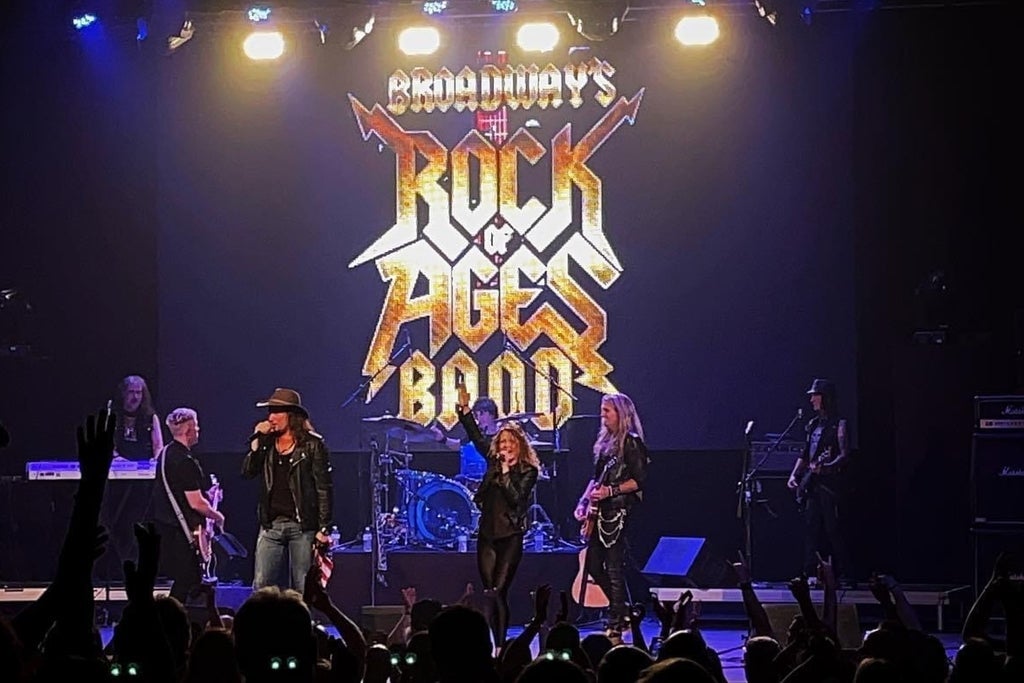 Broadway's Rock Of Ages Band at Palace Theatre Stamford on
