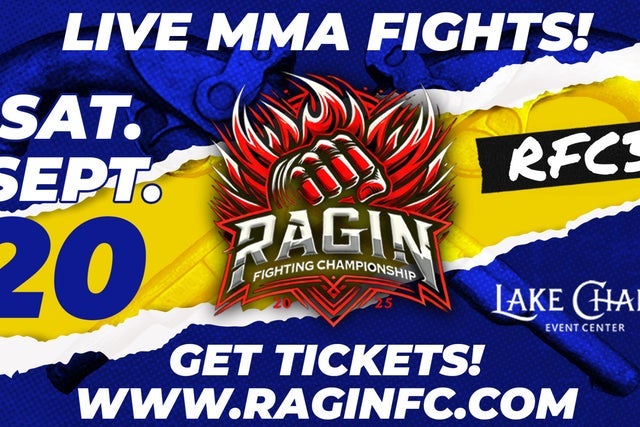 Ragin Fighting Championship in Lake Charles: pre-sale passwords Ragin Fighting Championship in Lake Charles promotional photo for Exclusive presale tickets offer