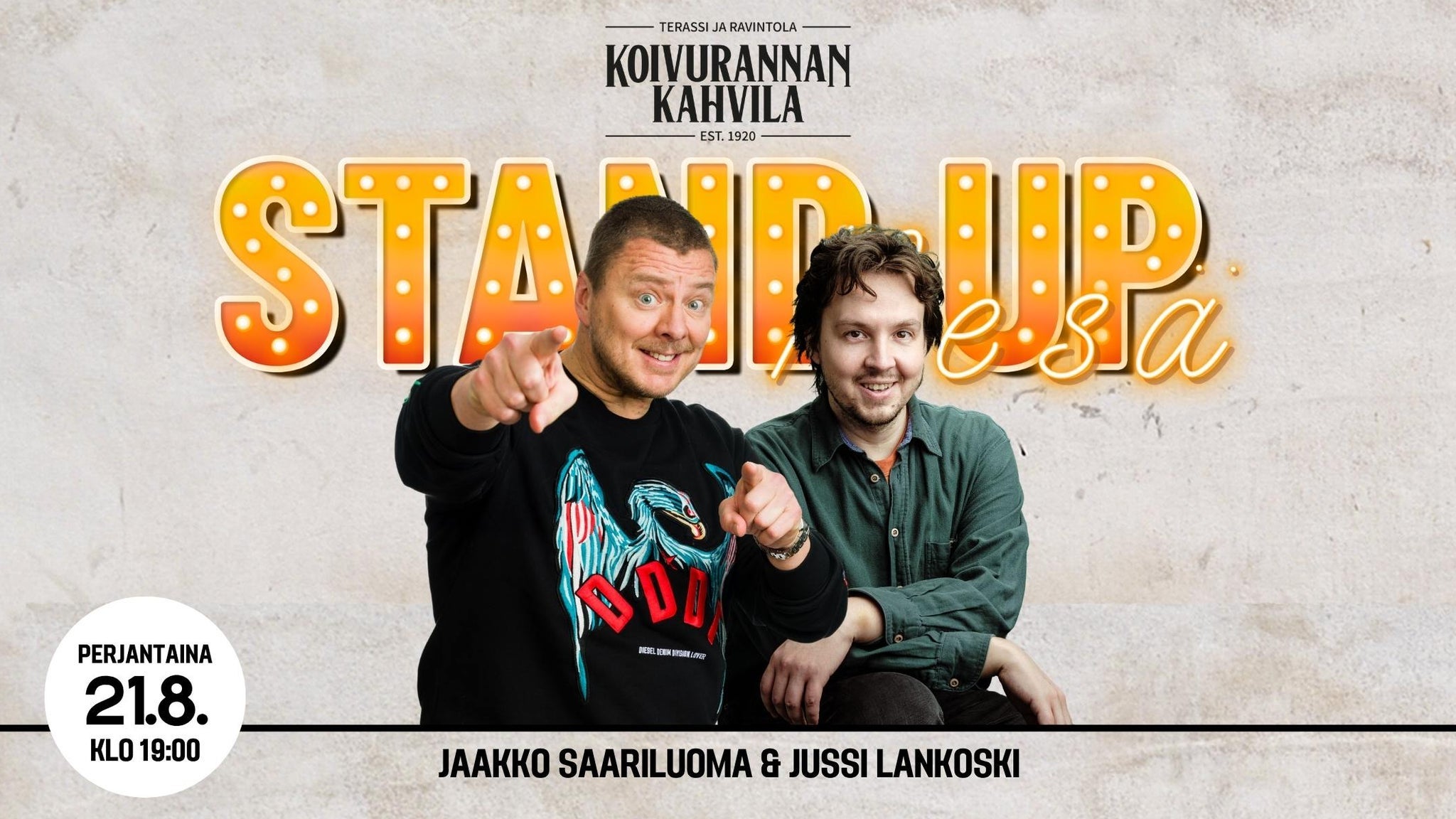 Koivurannan Stand Up -kesä