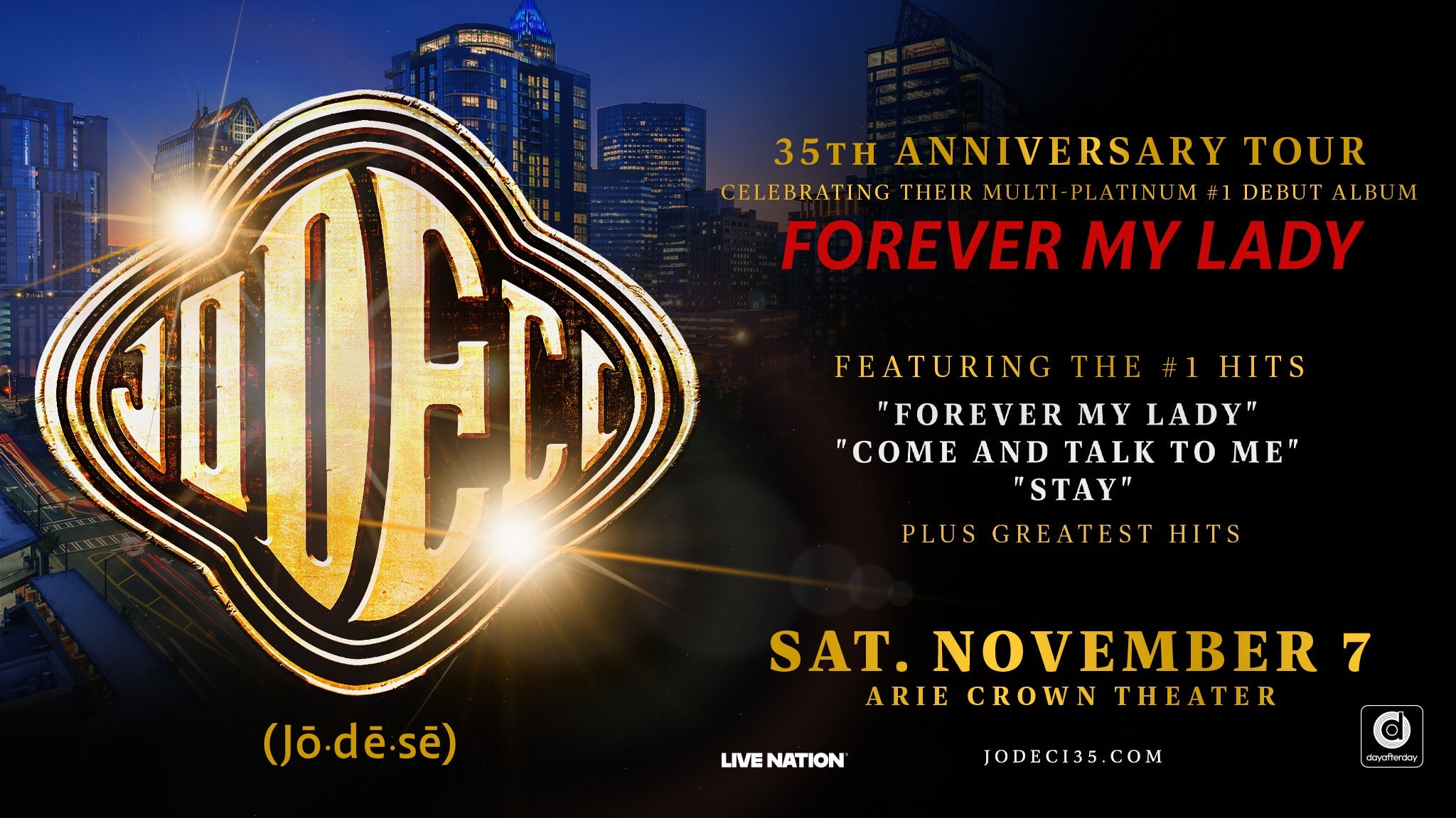 Jodeci - 35th Anniversary Tour of Forever My Lady