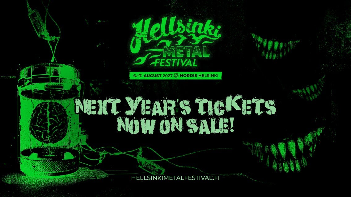 HELLSINKI METAL FESTIVAL 2027 - 2 Päivää