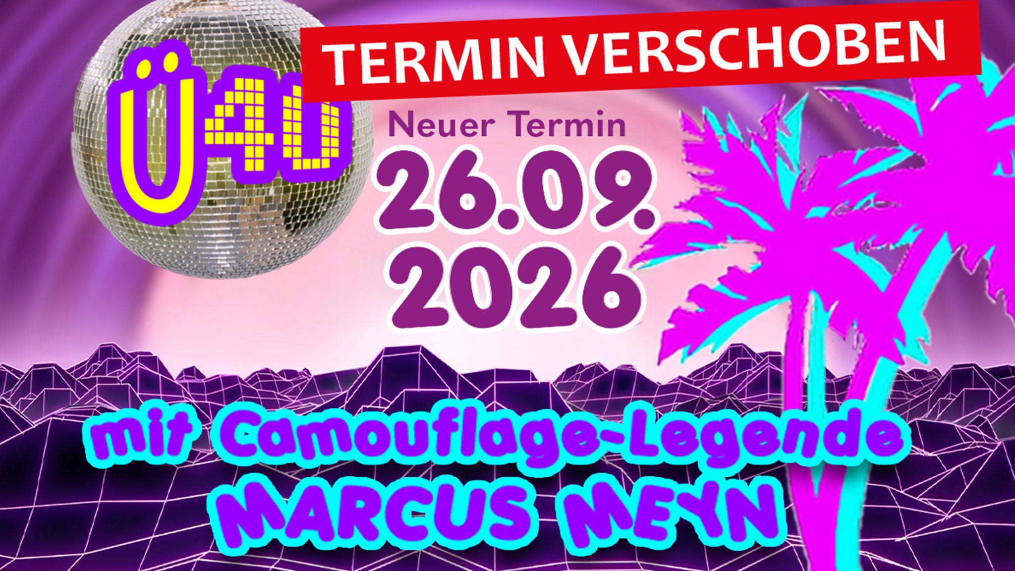 Ü40 Party mit Marcus Meyn & DJ Pflaumi