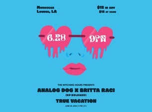 The Witching Hours Presents:  Analog Dog x Britta Racci EP Release