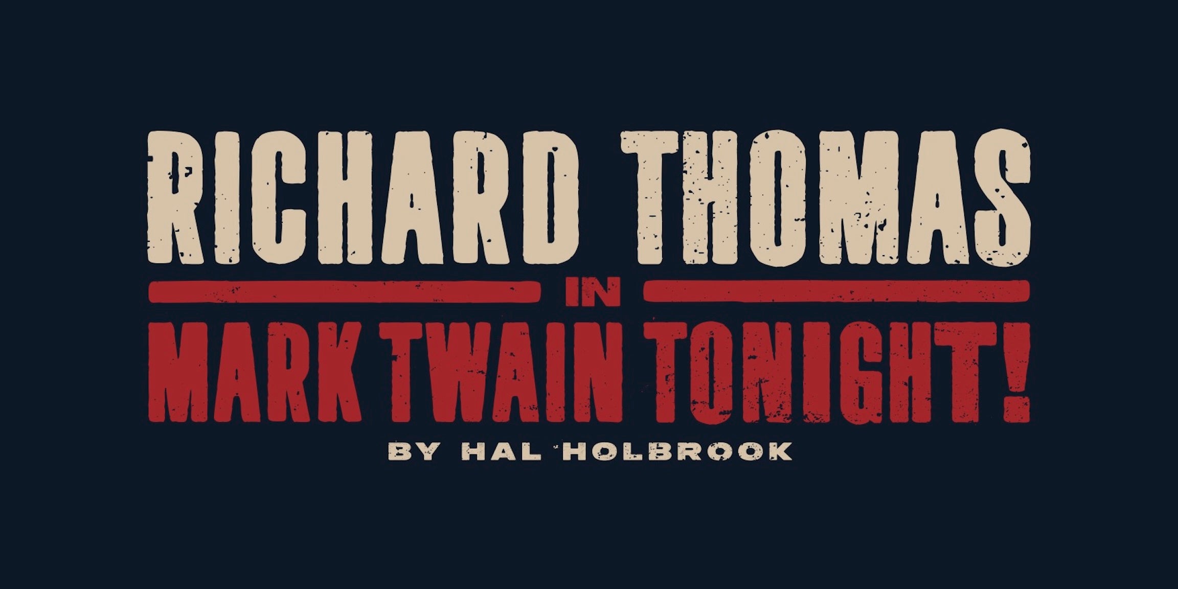 Mark Twain Tonight! A Special One-night Only Performance