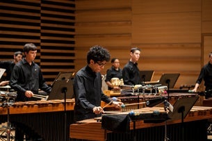 USF Percussion Ensemble show poster
