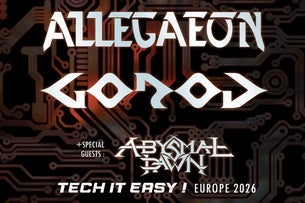 Allegaeon x Gorod, special guest: Abysmal Dawn