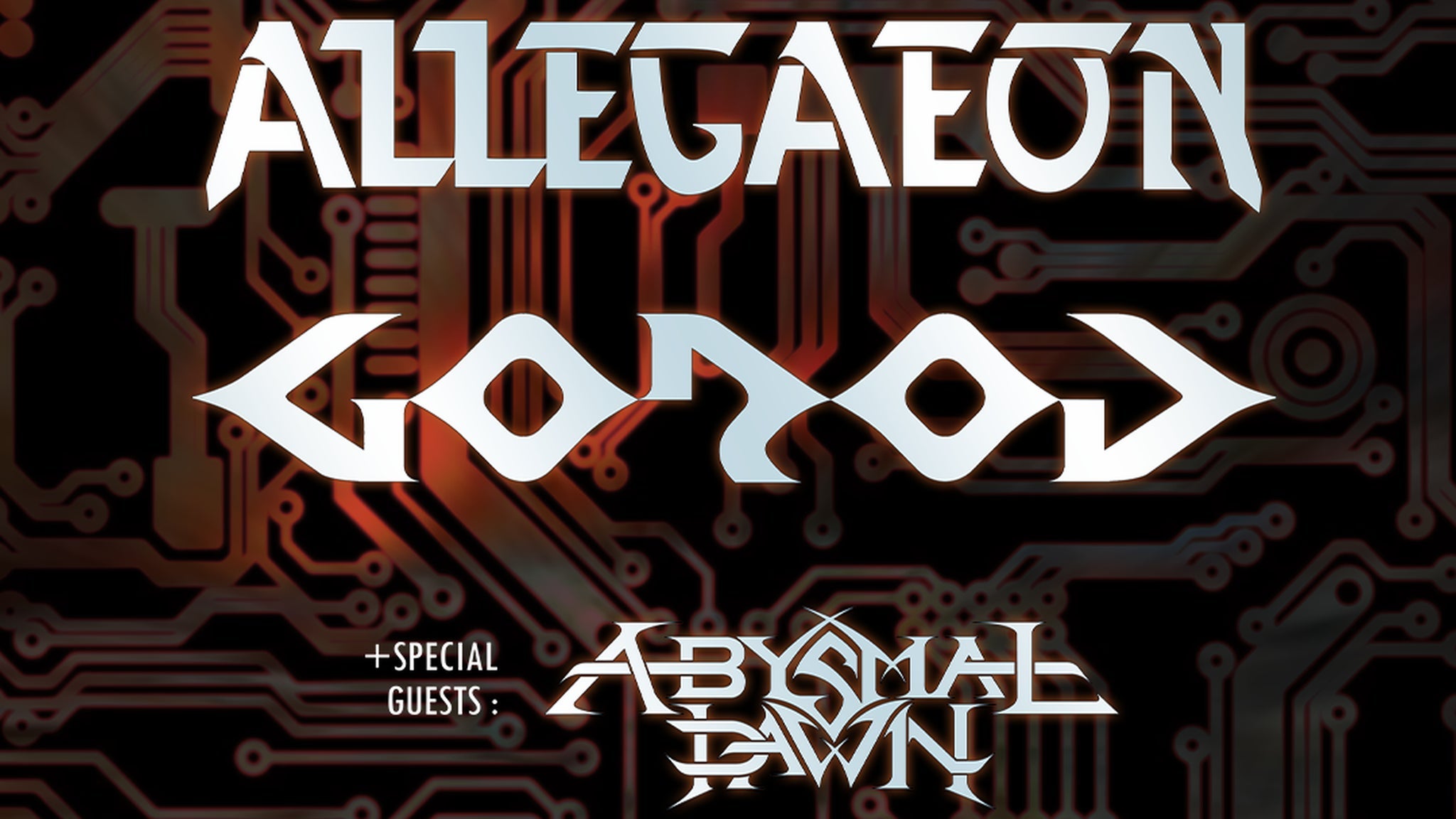 Allegaeon x Gorod, special guest: Abysmal Dawn