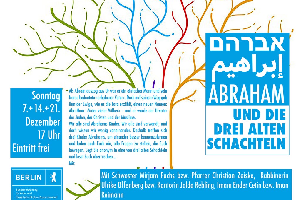 Abraham und die drei alten Schachteln