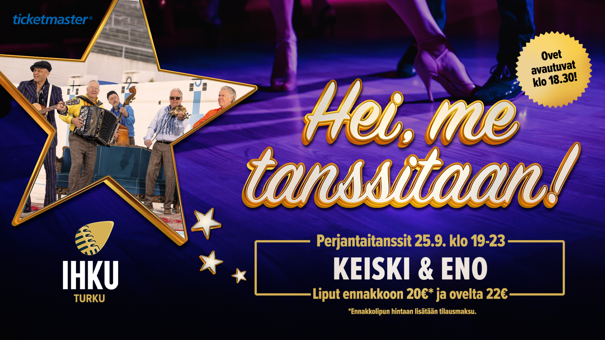 Perjantaitanssit: Keiski & ENO - Teatro en Turku