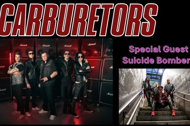 Ticket Reselling The Carburetors+ Suicide Bombers