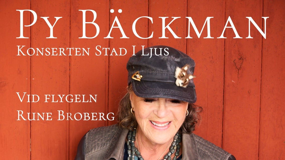 ConBrio´s konsert med Py Bäckman: Stad i ljus
