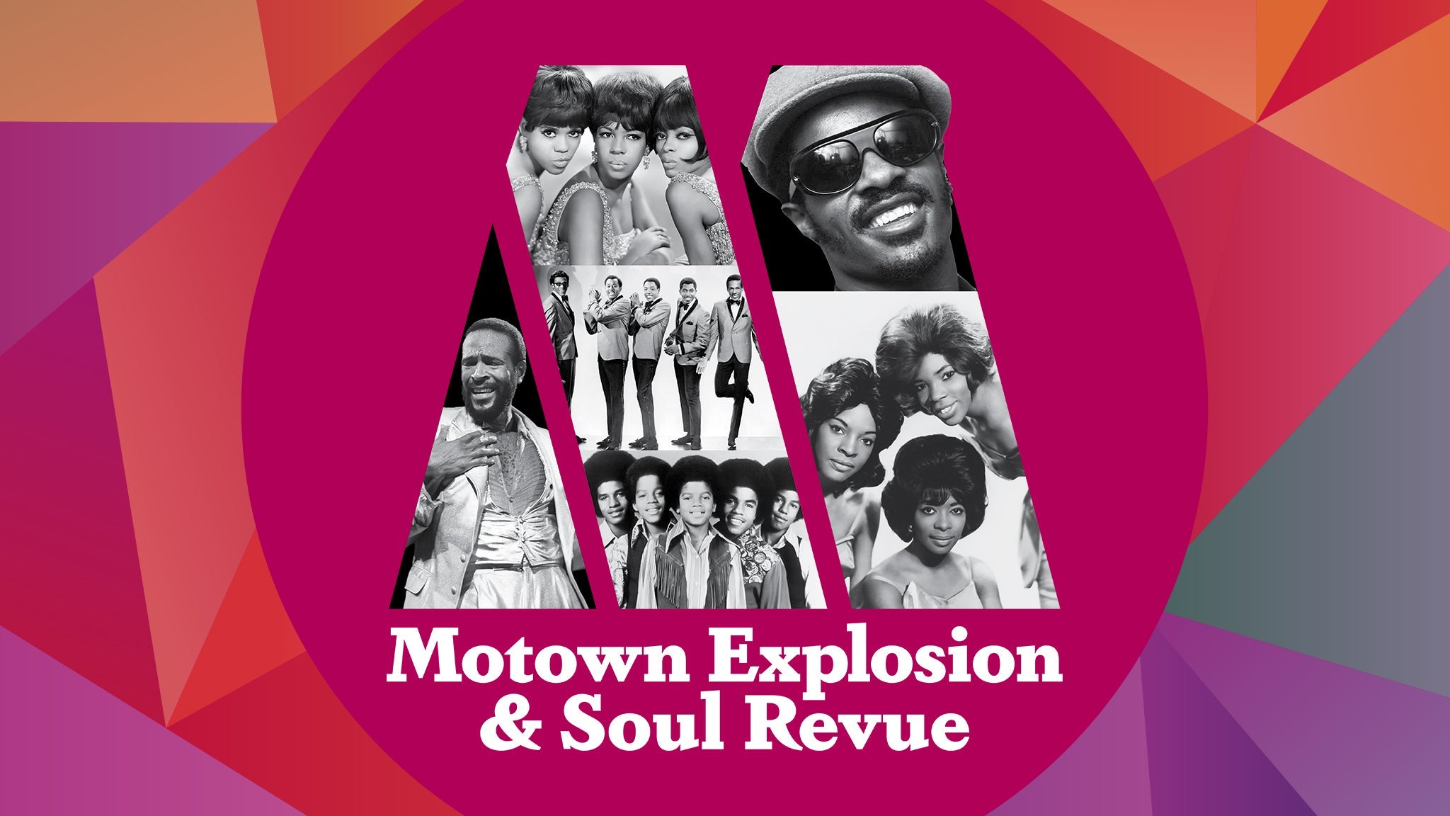 Main image for event titled Motown Explosion and Soul Revue