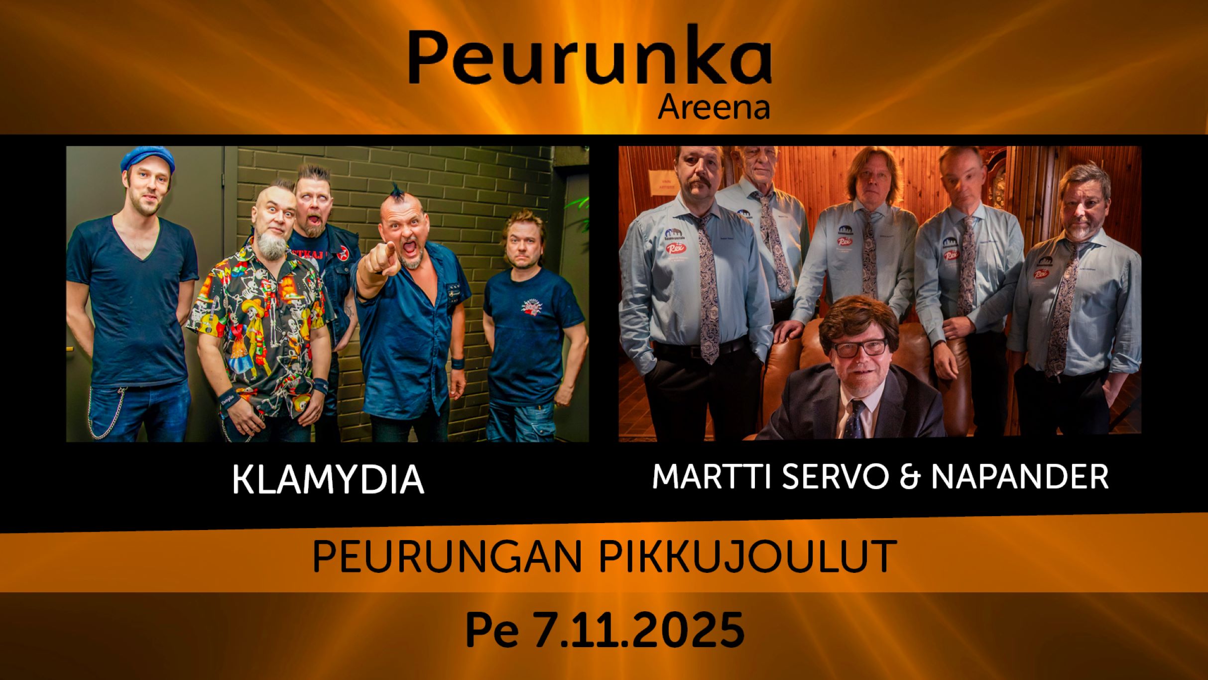 KLAMYDIA + MARTTI SERVO JA NAPANDER 