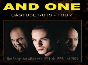 AND ONE's "BÄGTUSE RUTS"-Tour 2027