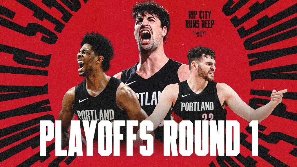 West Conf Qtrs: Spurs at Portland Trail Blazers Rd 1 Hm Gm 1