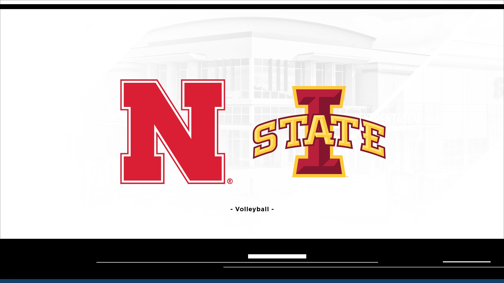Nebraska vs Iowa State Women's Volleyball