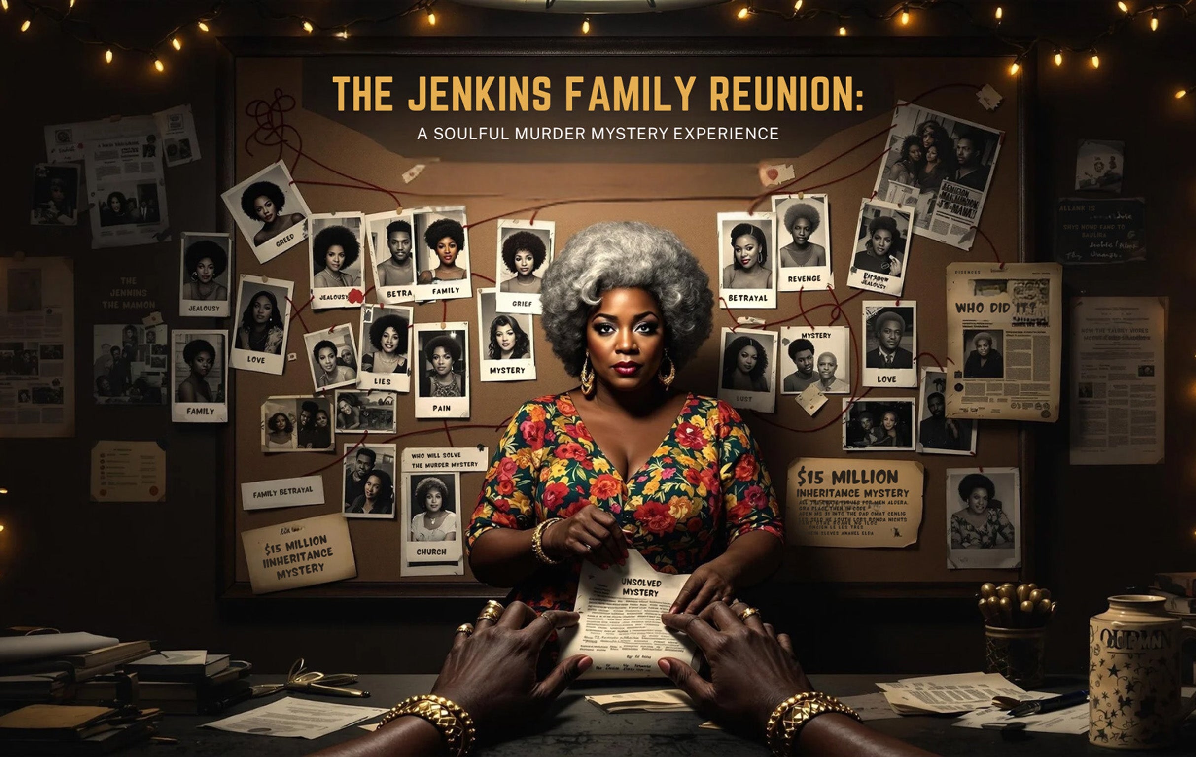 Soulful Murder Mystery: Jenkins Family Reunion at Halloran Centre at the Orpheum Theatre Memphis – Memphis, TN