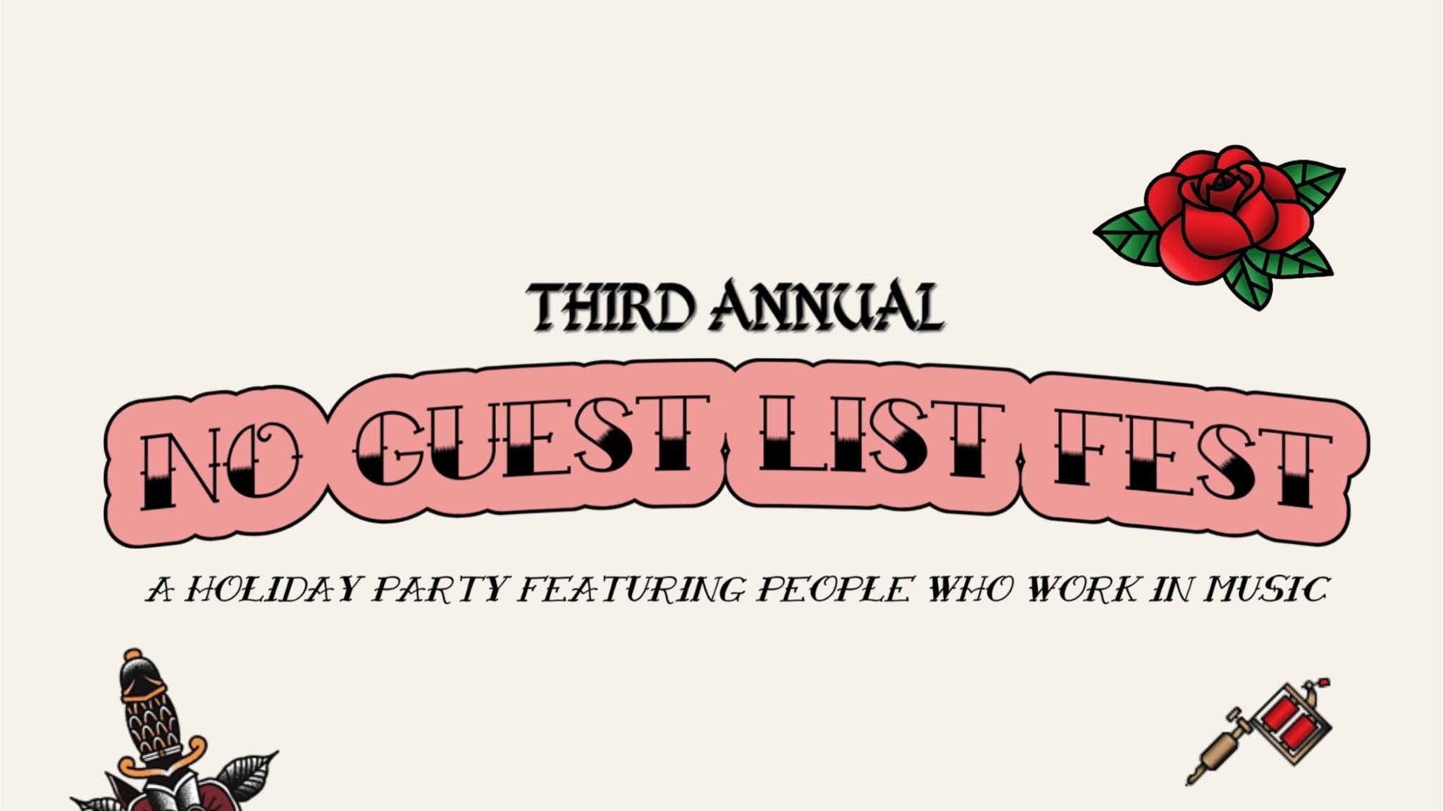 No Guest List Fest at Bowery Ballroom – New York, NY