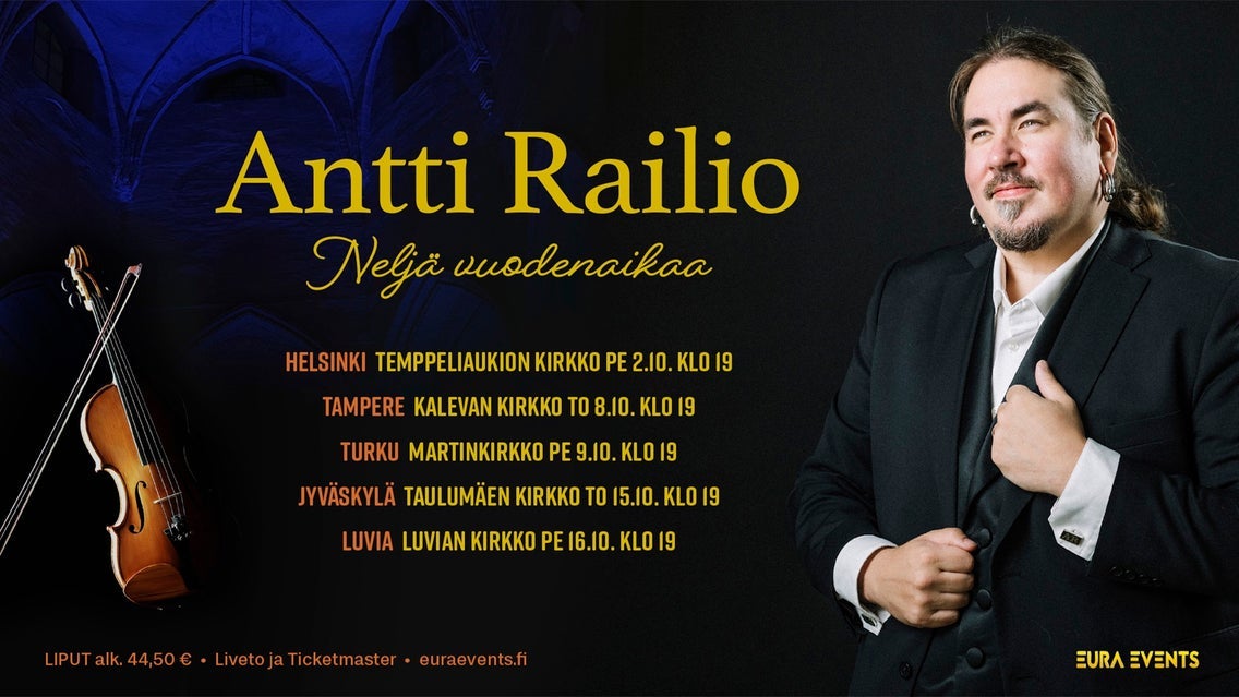 ANTTI RAILIO - NELJÄ VUODENAIKAA event image