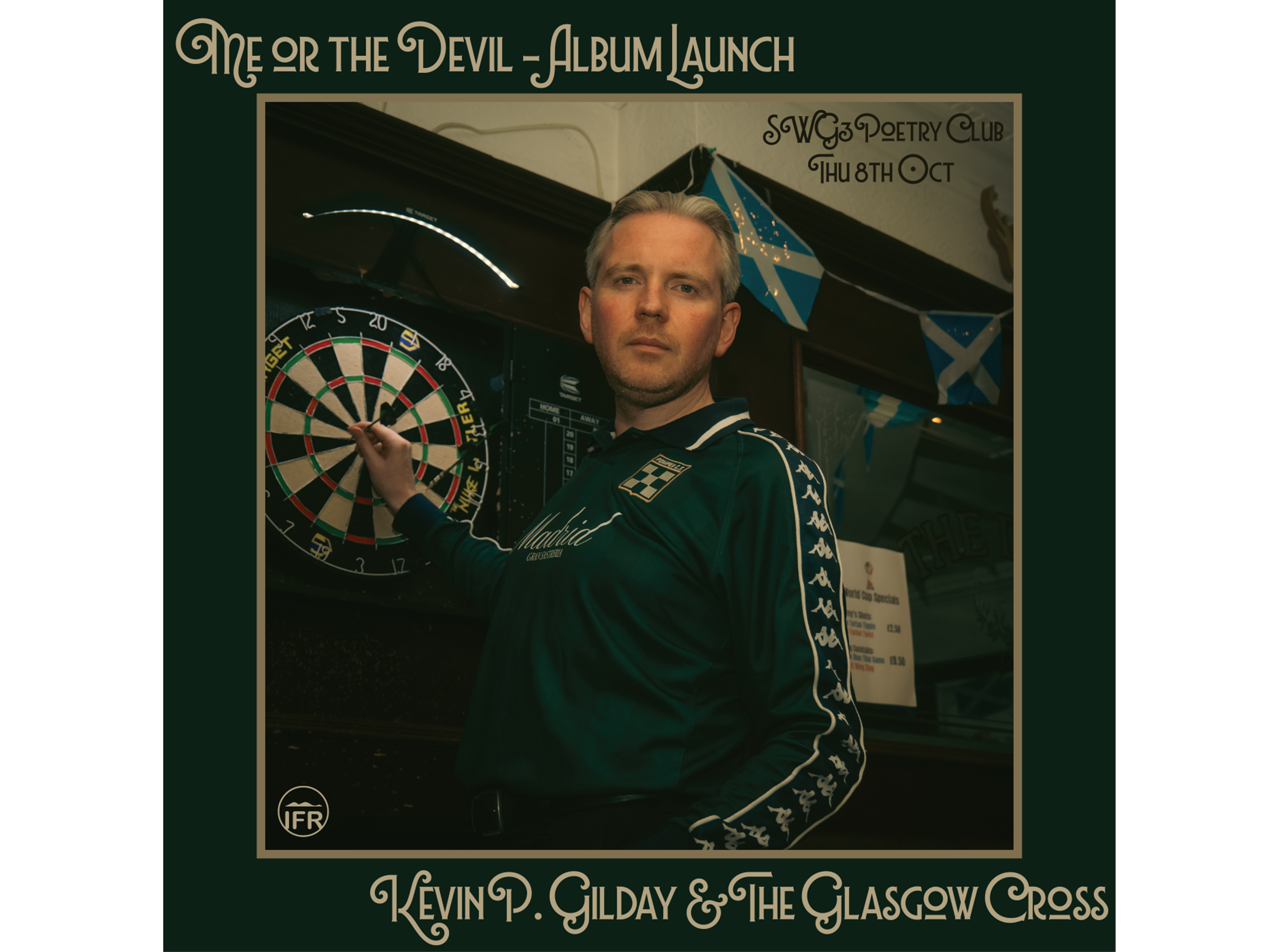 Kevin P. Gilday & The Glasgow Cross - Me or the Devil album launch