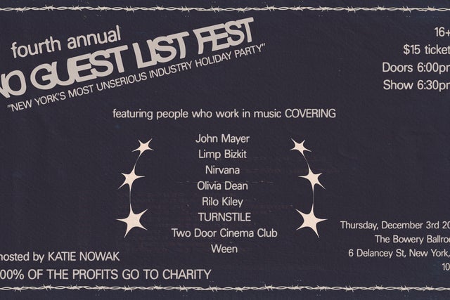 No Guest List Fest