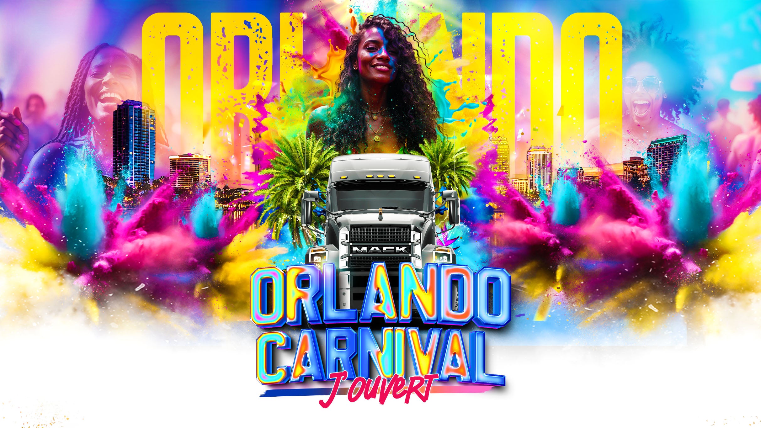 Orlando Carnival Downtown – “Jouvert” at Tinker Field – Orlando, FL