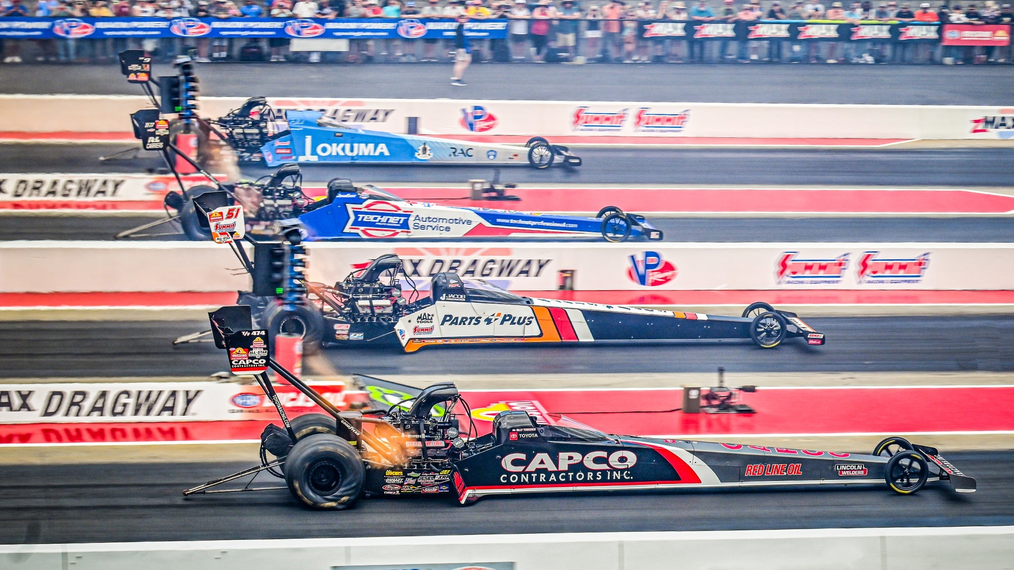 NHRA Four Wide Nationals - Saturday