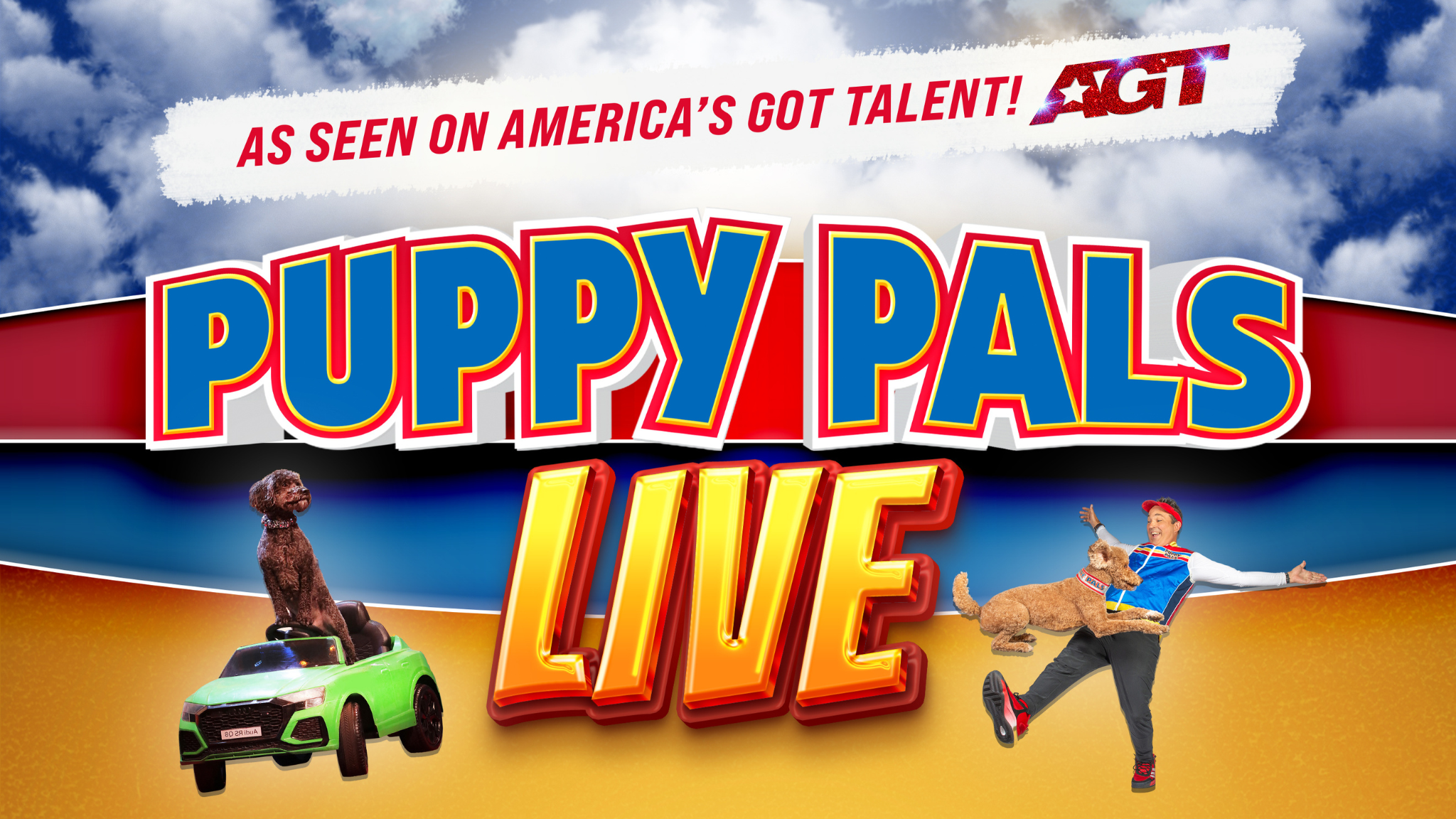 Puppy Pals Live: The Action-Packed Comedic Stunt Dog Show at Paramount Theatre – Anderson, IN