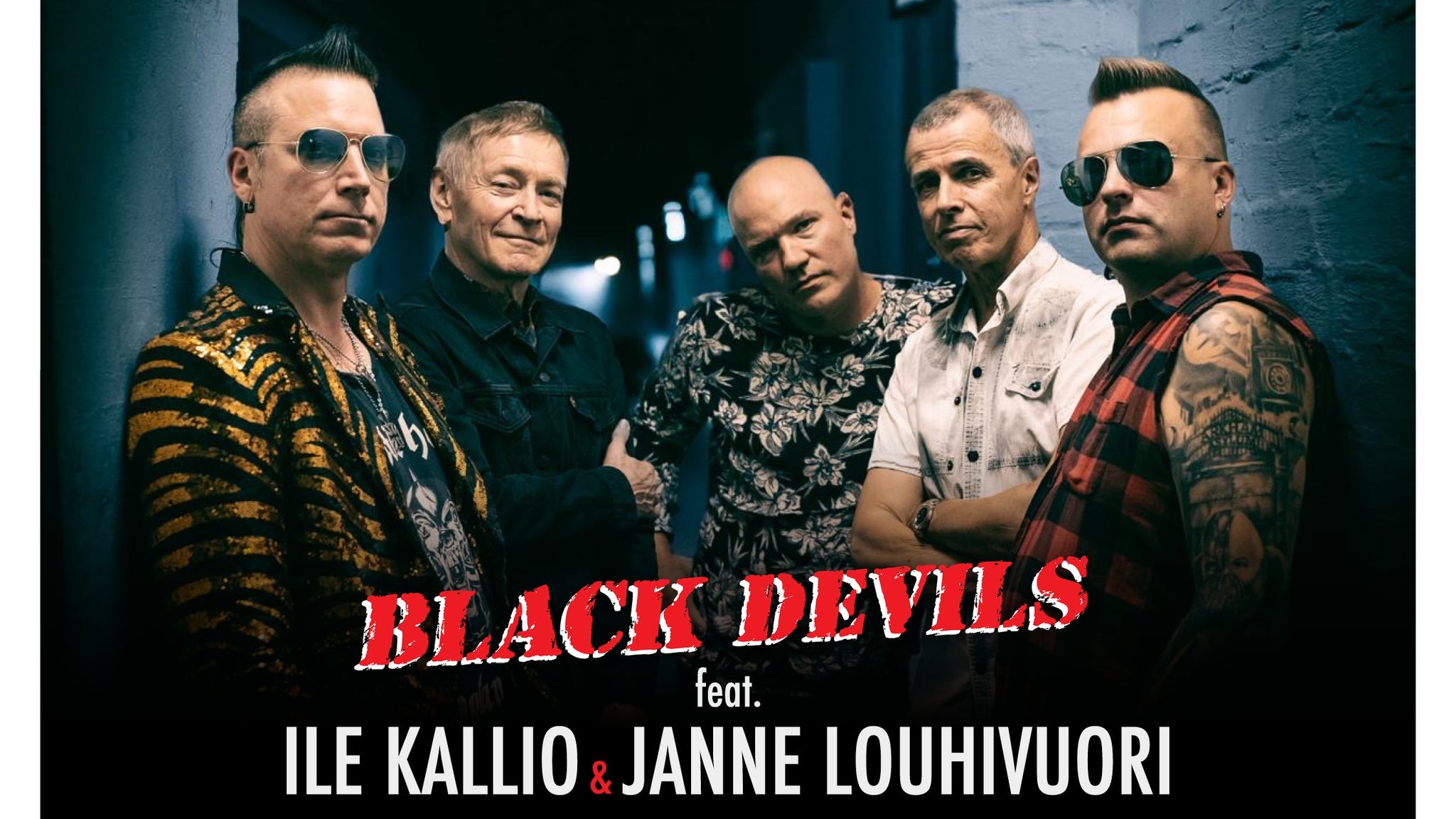 Black Devils feat. Ile Kallio & Janne Louhivuori (Hurriganes Show)
