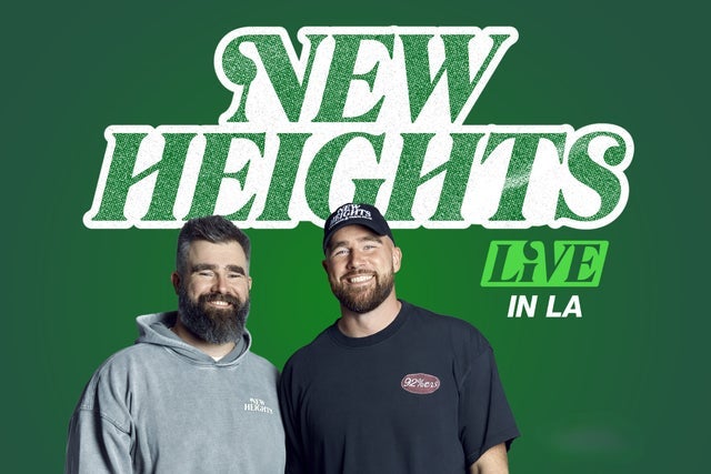 New Heights Live with Jason & Travis Kelce in Los Angeles promotional photo for Test presale tickets offer