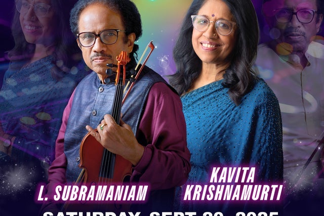 Bollywood & Beyond: Kavita Krishnamurti and Dr. L. Subramaniam Gary  presale password