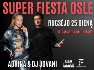 Bilde for arrangement SUPER FIESTA: ADRINA & DJ JOVANI