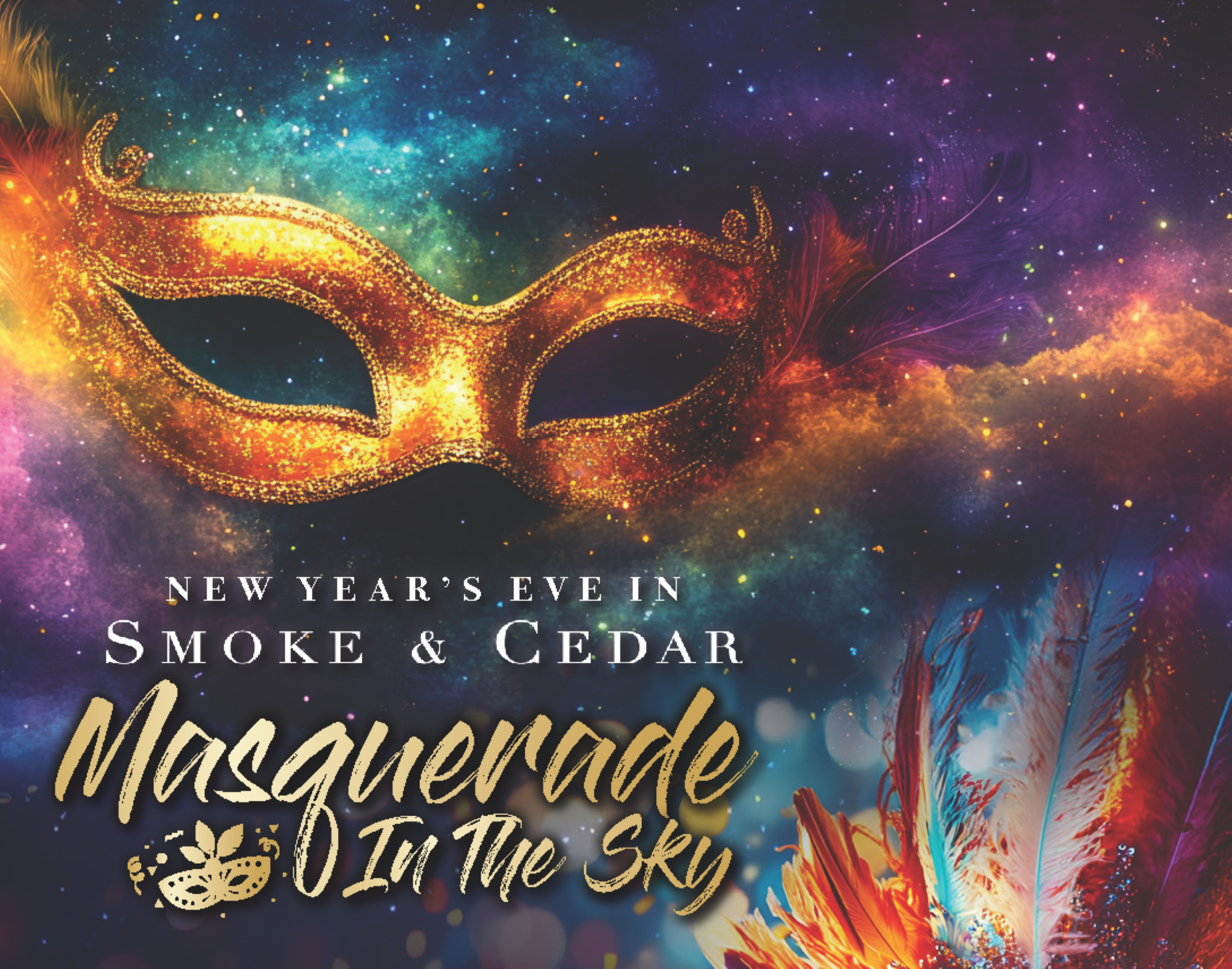 Masquerade in the Sky at Smoke & Cedar at Muckleshoot Casino Resort – Auburn, WA