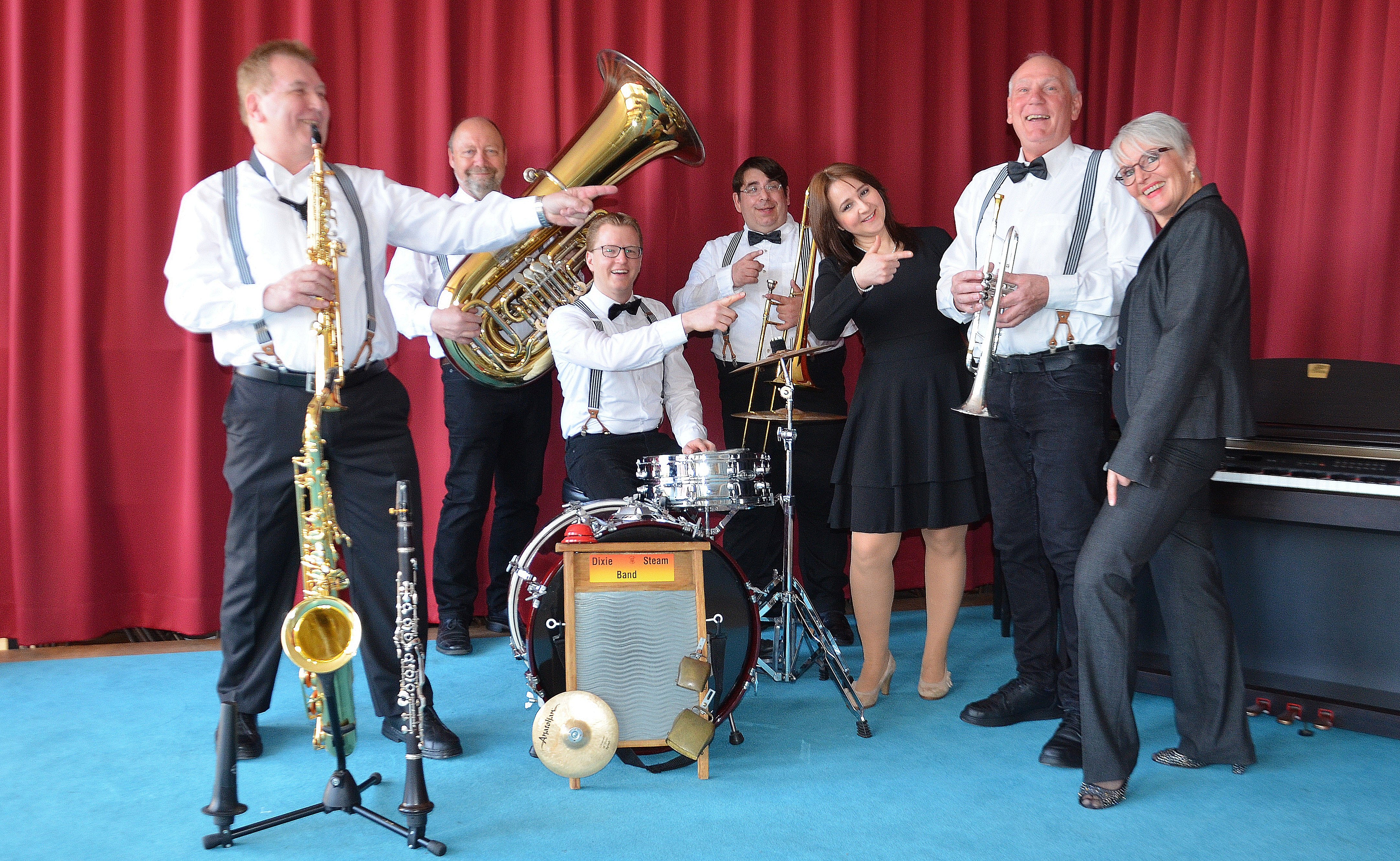 Dixie-Steam-Band show poster