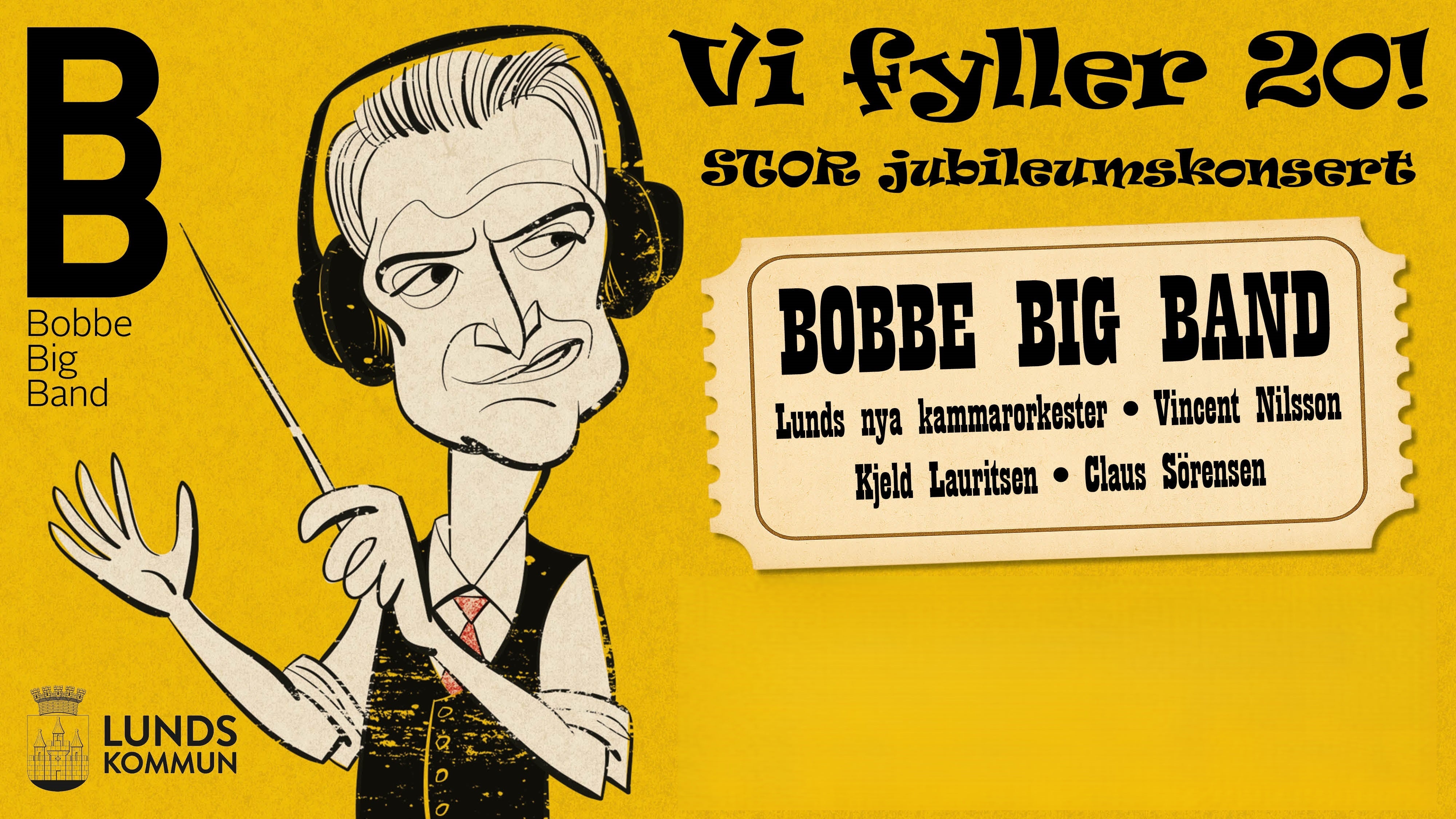 Bobbe Big Band firar 20!