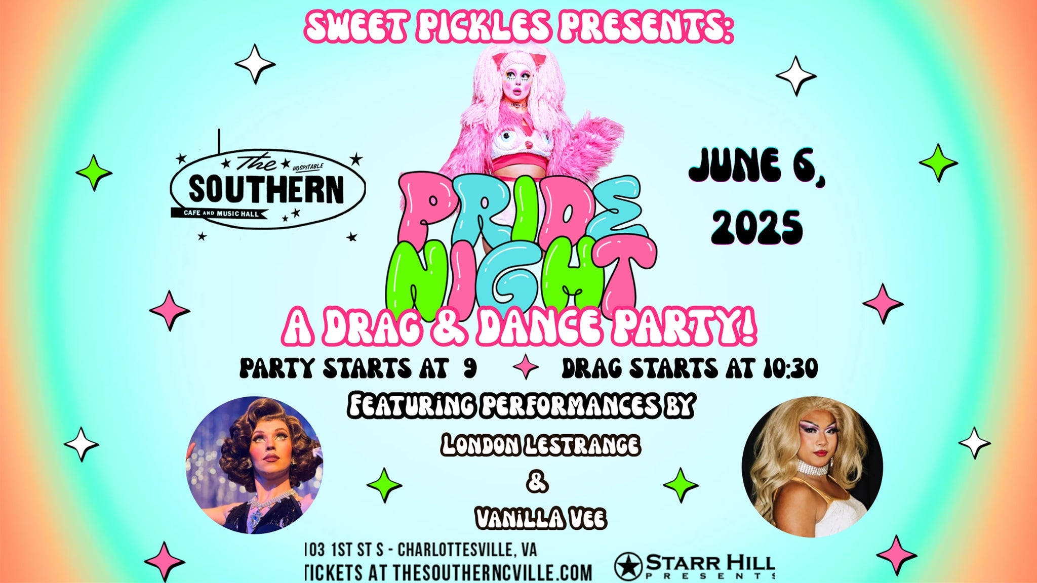 Sweet Pickles Presents: Pride Night! A Drag & Dance Party (16+)