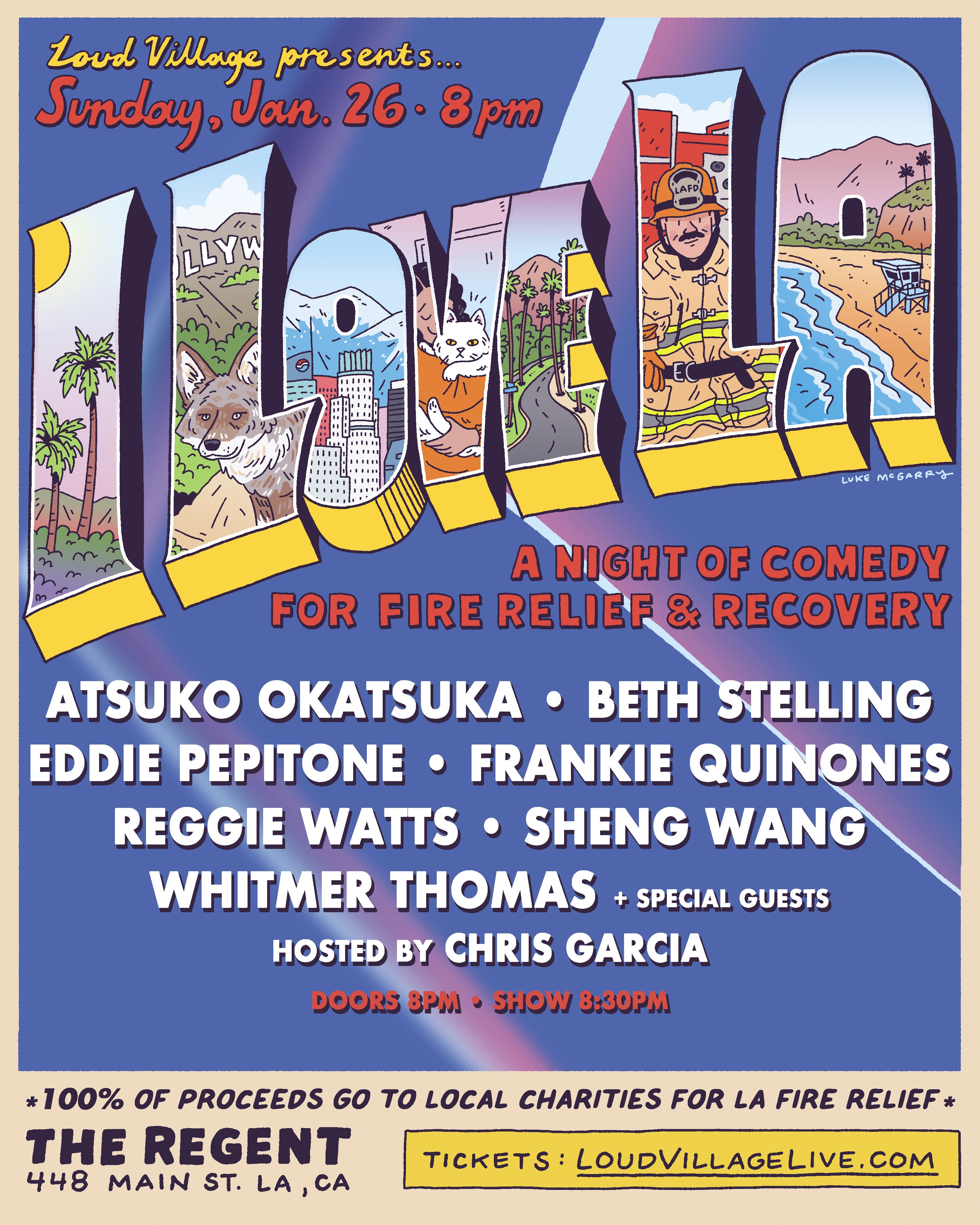 I LOVE LA: a Night of Comedy for Fire Relief & Recovery 
