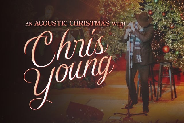 Presales to an acoustic christmas with chris young: members use these when buying pre-sale tickets