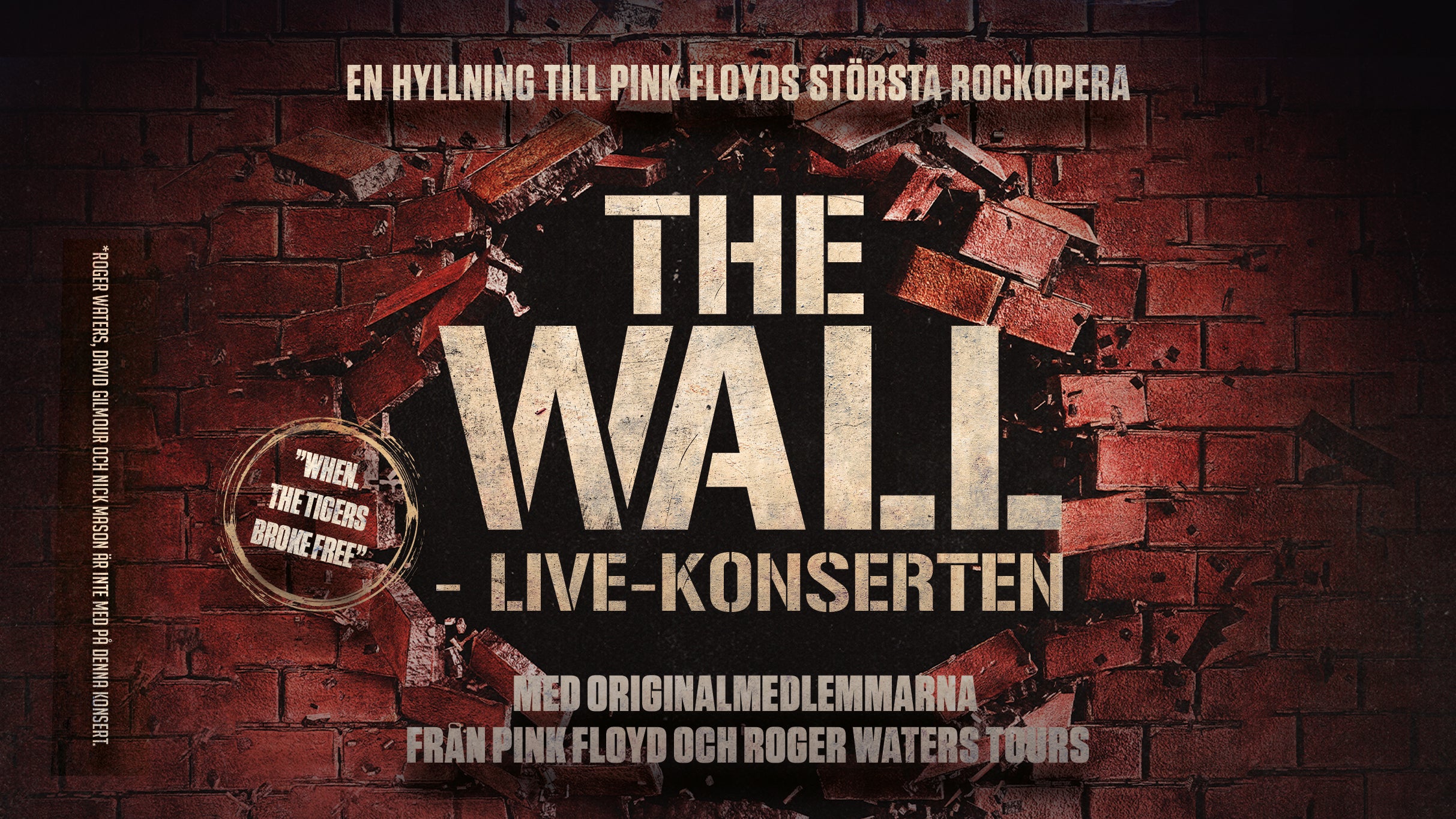 THE WALL - Livekonsert