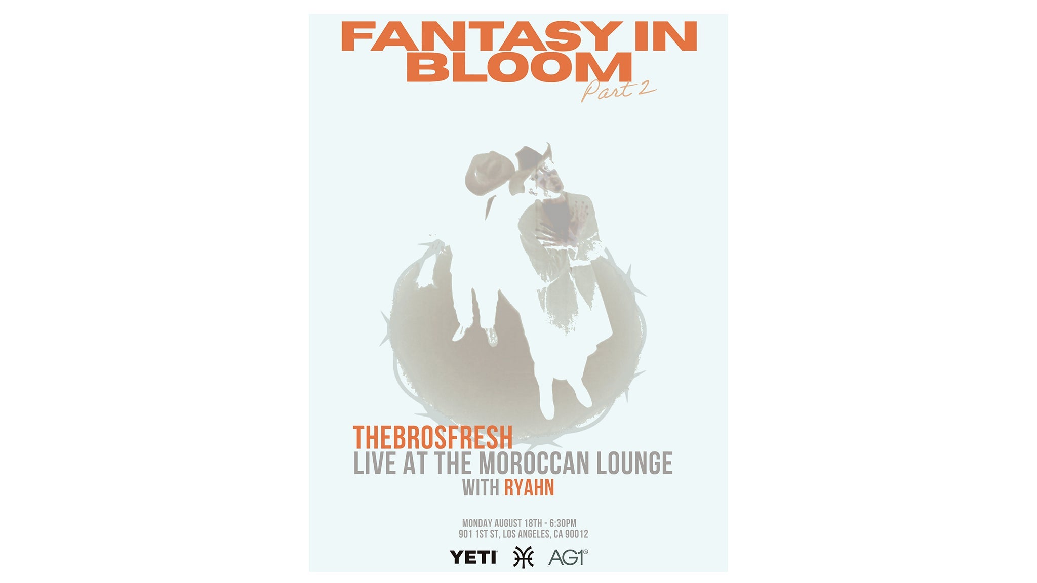 Main image for event titled THEBROSFRESH with Ryahn
