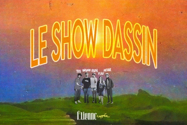 Étienne Coppée in Brossard promotional photo for Prévente Théâtre Manuvie presale tickets offer