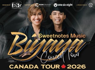 Sweetnotes Biyaya Concert Tour