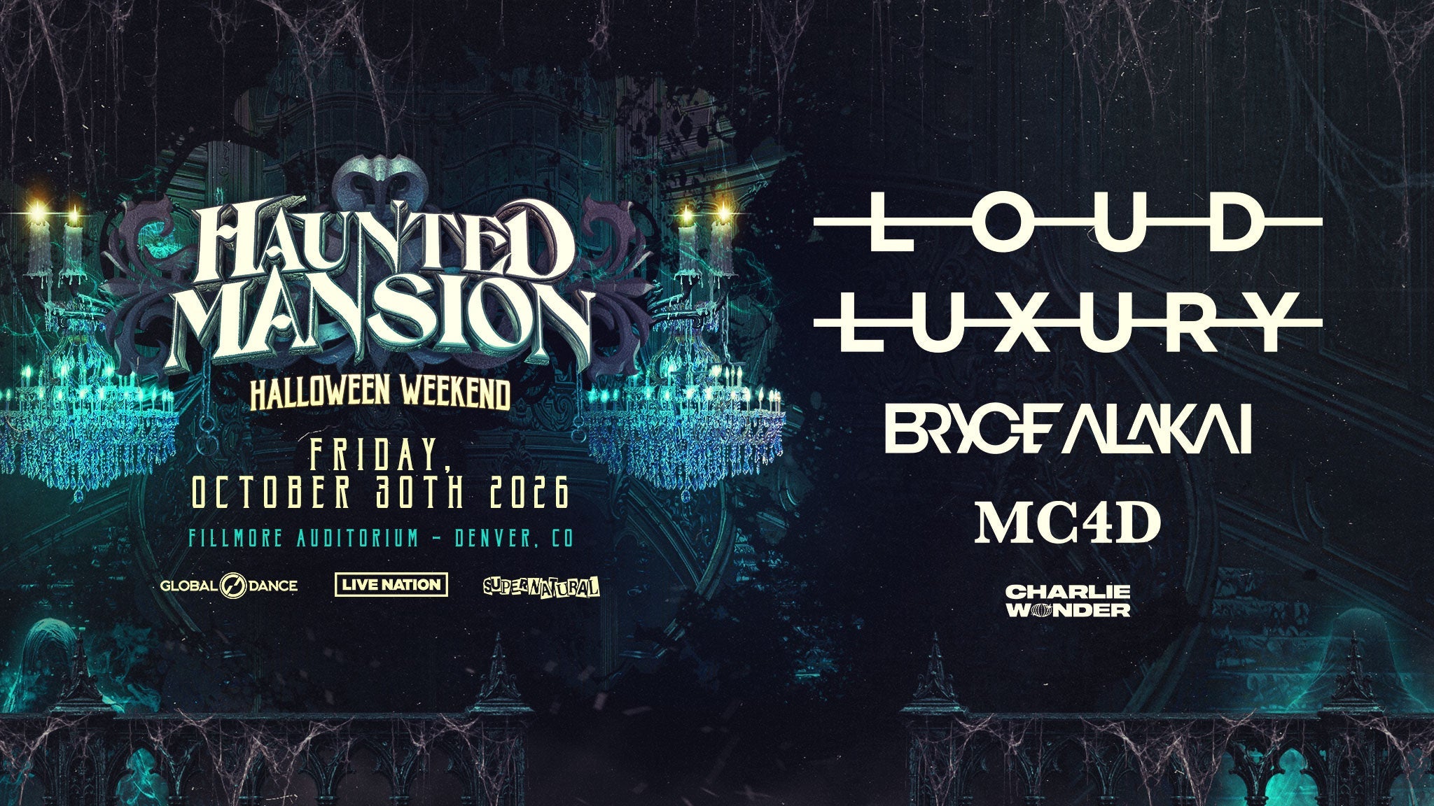 Haunted Mansion feat. LOUD LUXURY, BRYCE ALAKAI, MC4D + more!