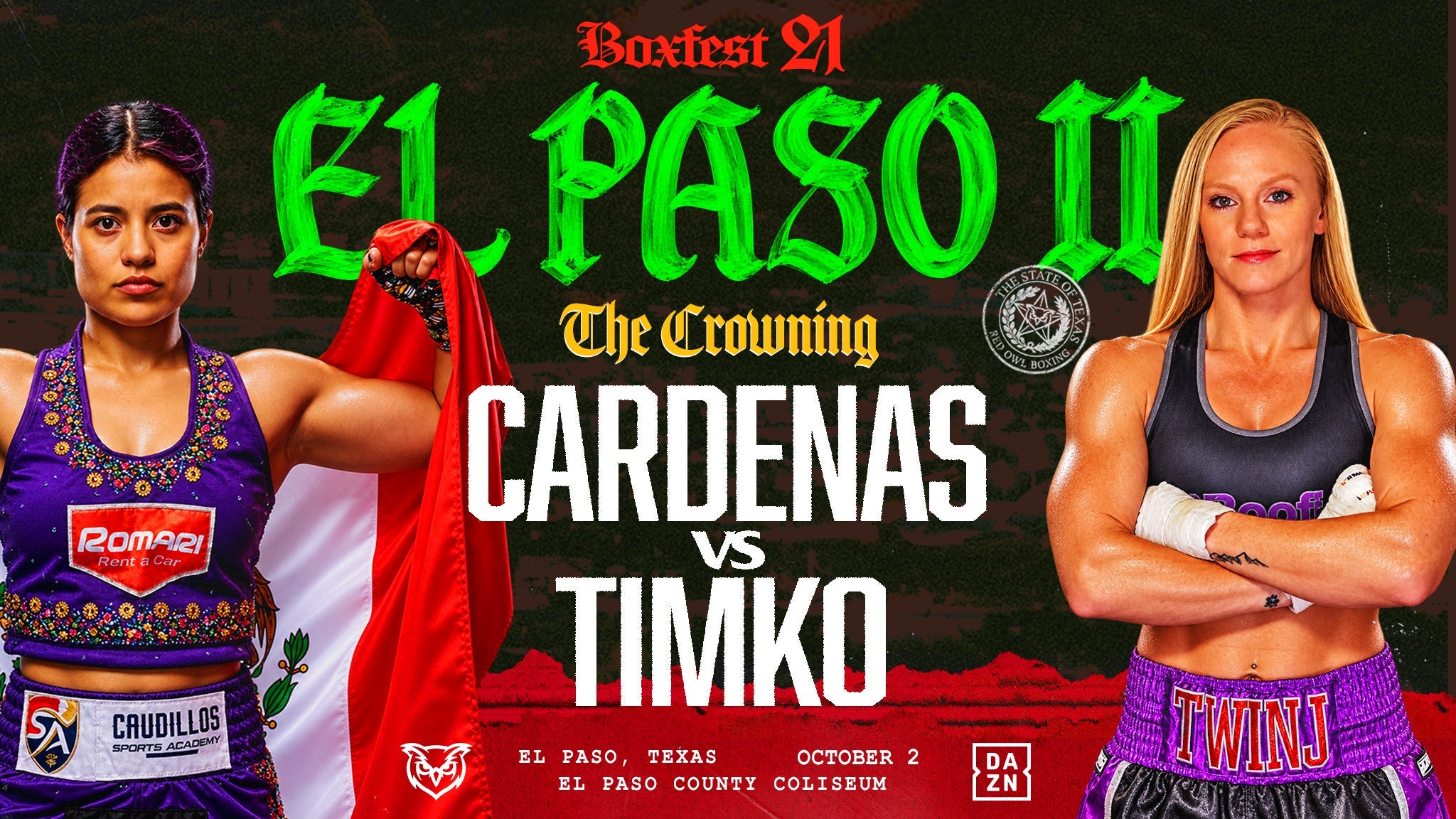 Red Owl Boxing Presents Boxfest 21